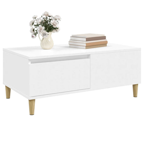 Coffee Table 90X50X36.5 Cm Engineered Wood