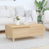 Coffee Table 90X50X36.5 Cm Engineered Wood