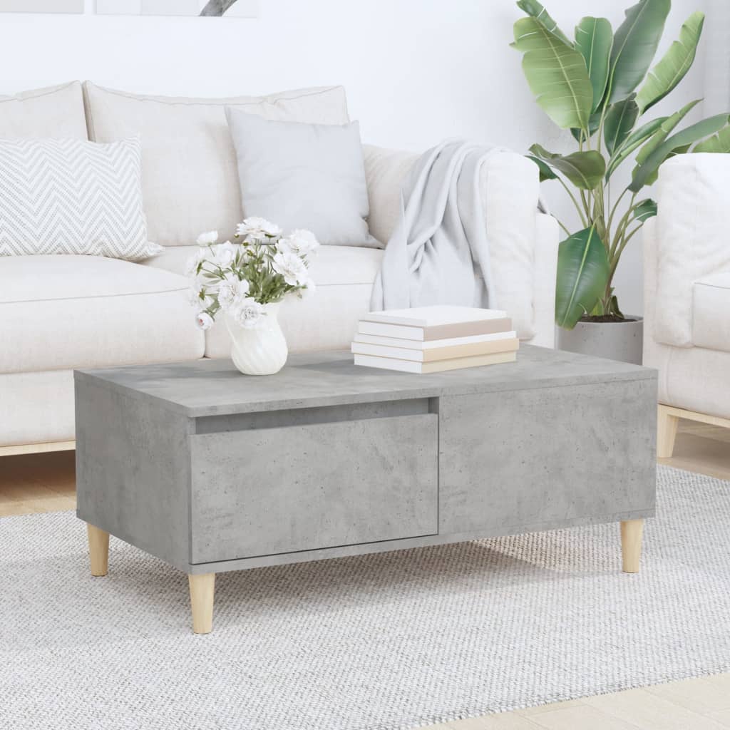 Coffee Table 90X50X36.5 Cm Engineered Wood