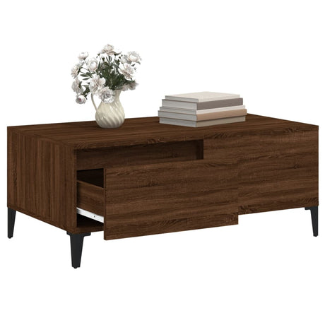 Coffee Table 90X50X36.5 Cm Engineered Wood
