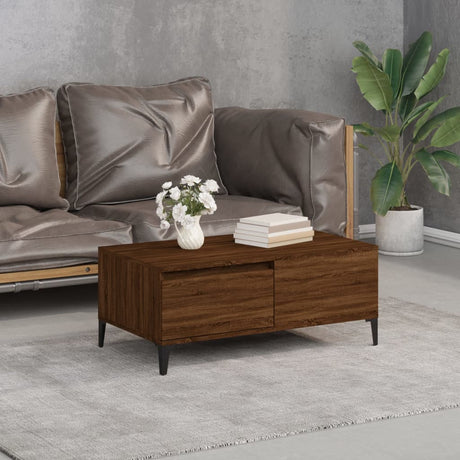 Coffee Table 90X50X36.5 Cm Engineered Wood
