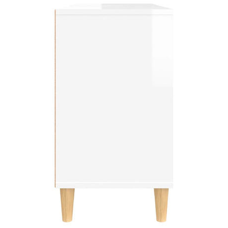 Sink Cabinet 80X33X60 Cm Engineered Wood