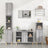 Sink Cabinet 80X33X60 Cm Engineered Wood