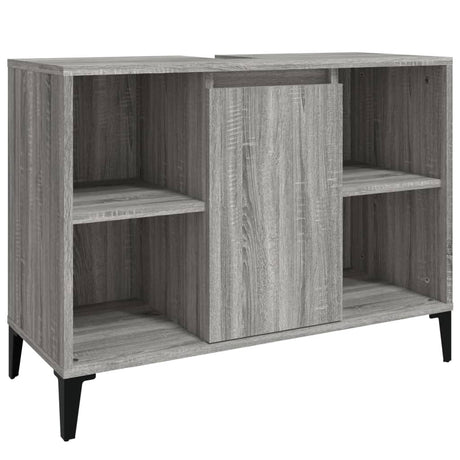 Sink Cabinet 80X33X60 Cm Engineered Wood