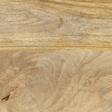 Console Table 110X30X75 Cm Solid Bleached Wood Mango