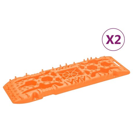 Traction Boards 2 Pcs 107X31X7 Cm Nylon