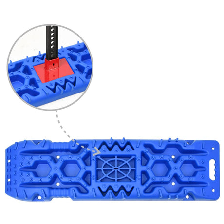 Traction Boards 2 Pcs 107X31X7 Cm Nylon