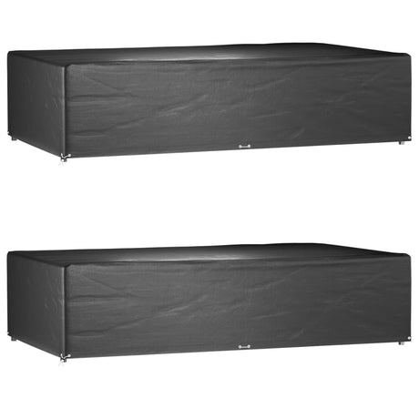 Garden Furniture Covers 2Pcs 4 Person Poly Rattan 113X113Cm