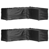Garden Furniture Cover L-Shaped 12 Eyelets 250X90X90 Cm