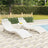 Sun Loungers 2 Pcs Solid Wood Acacia