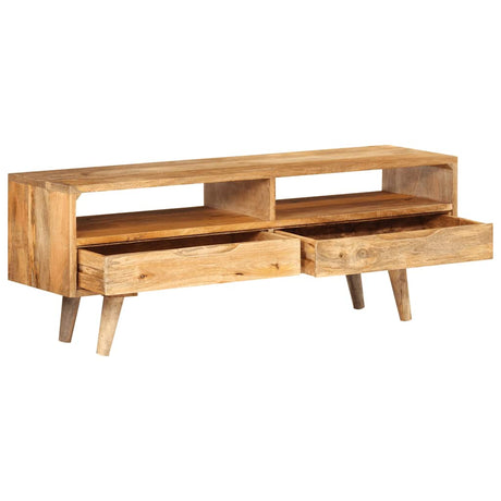 Tv Cabinet 110X30X41 Cm Solid Wood Mango