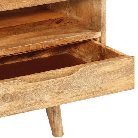 Tv Cabinet 110X30X41 Cm Solid Wood Mango