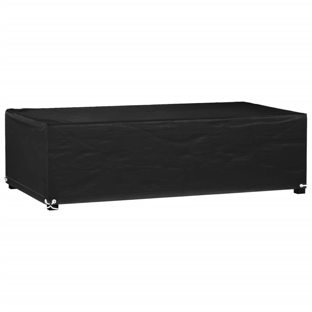 Garden Furniture Covers 2Pcs 4 Person Poly Rattan 113X113Cm