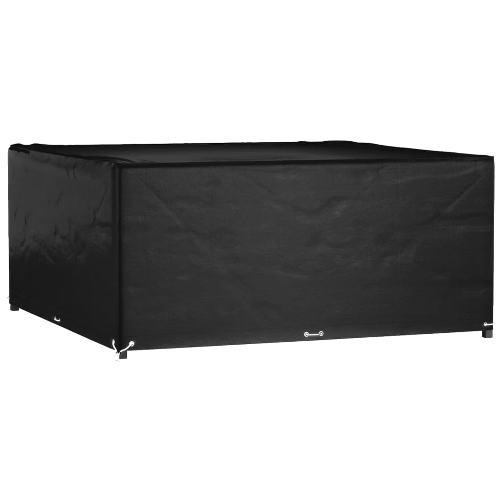 Garden Furniture Covers 2Pcs 4 Person Poly Rattan 113X113Cm