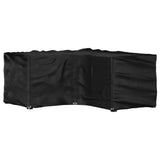 Garden Furniture Cover L-Shaped 12 Eyelets 250X90X90 Cm