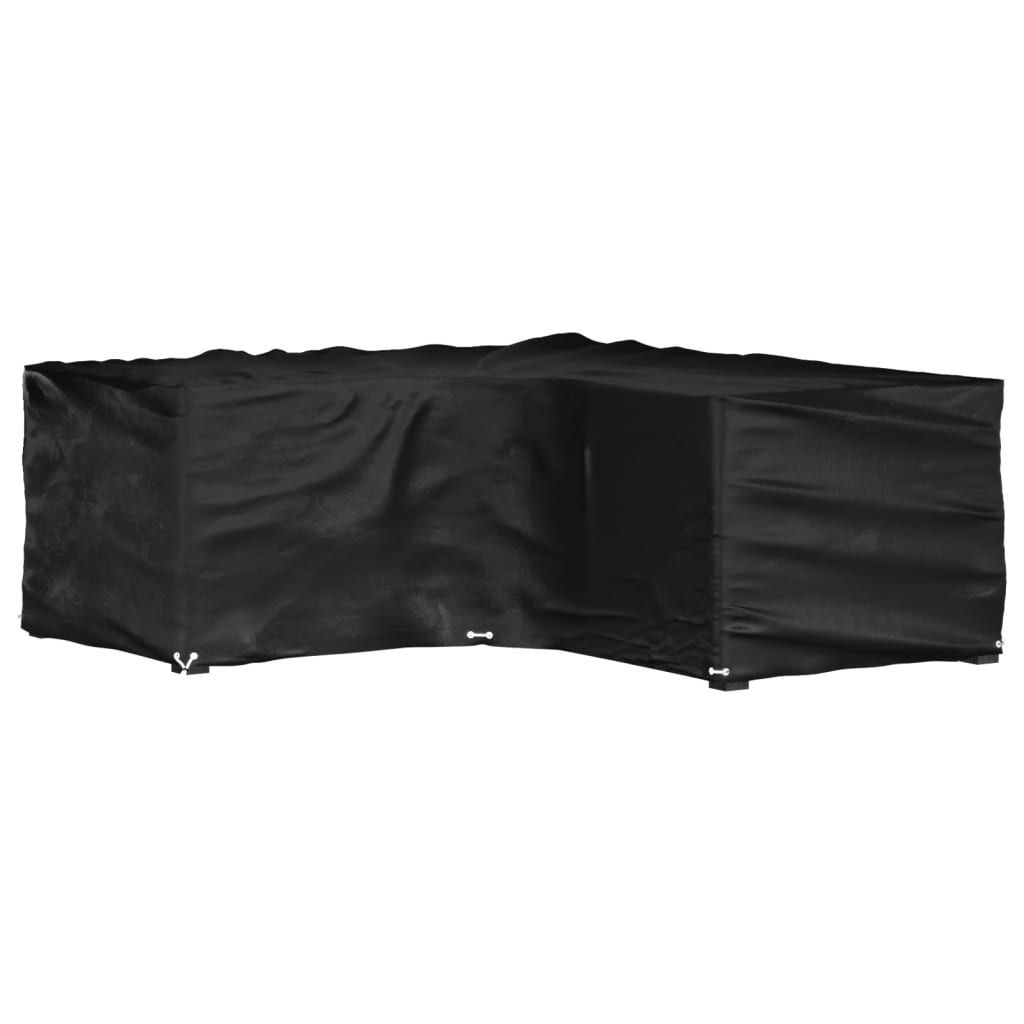 Garden Furniture Cover L-Shaped 12 Eyelets 250X90X90 Cm