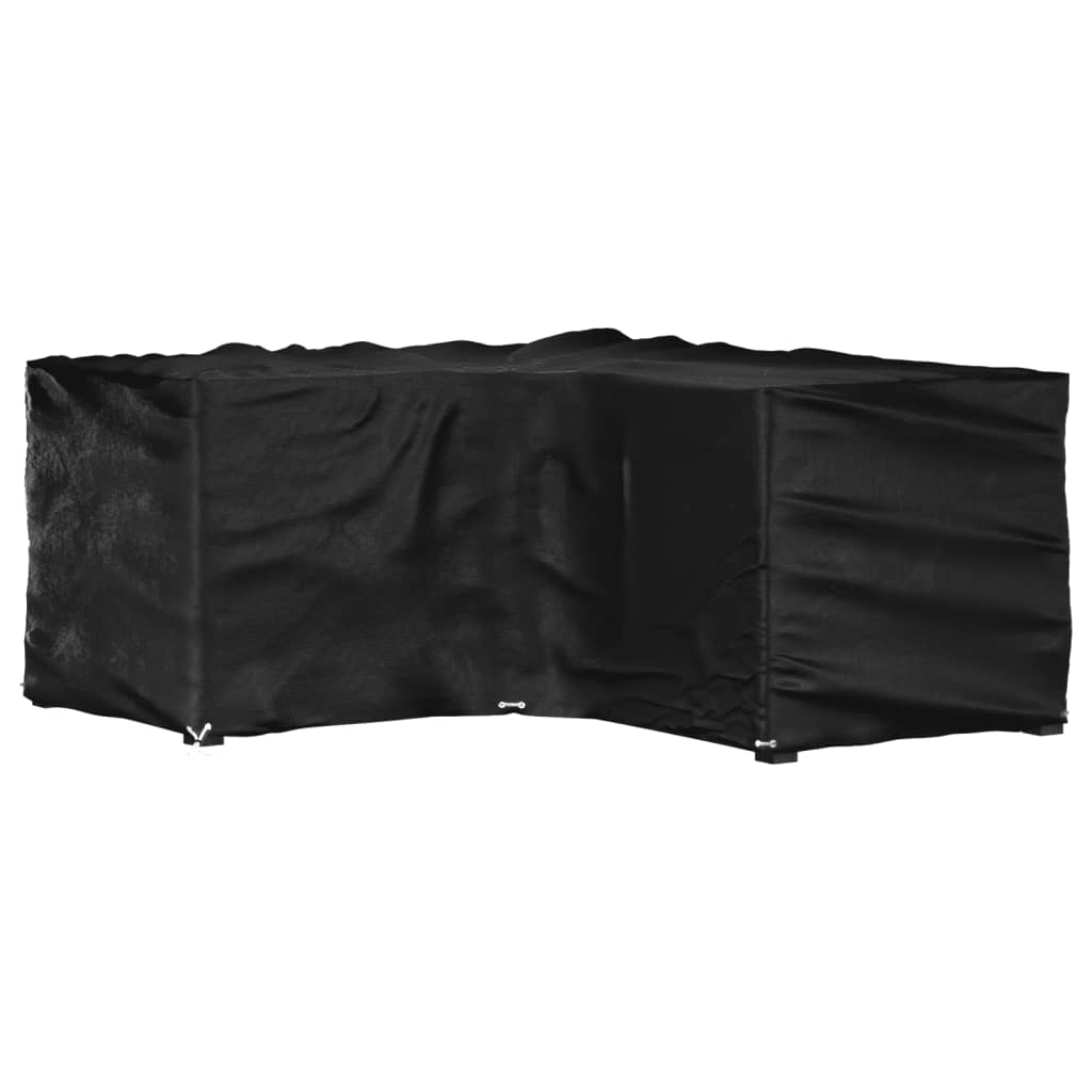 Garden Furniture Cover L-Shaped 12 Eyelets 250X90X90 Cm
