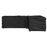 Garden Furniture Cover L-Shaped 12 Eyelets 250X90X90 Cm