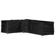 Garden Furniture Cover L-Shaped 12 Eyelets 250X90X90 Cm