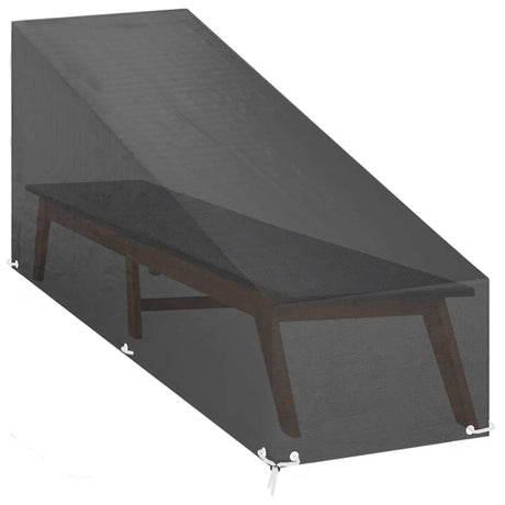 Sunlounger Cover 12 Eyelets Polyethylene