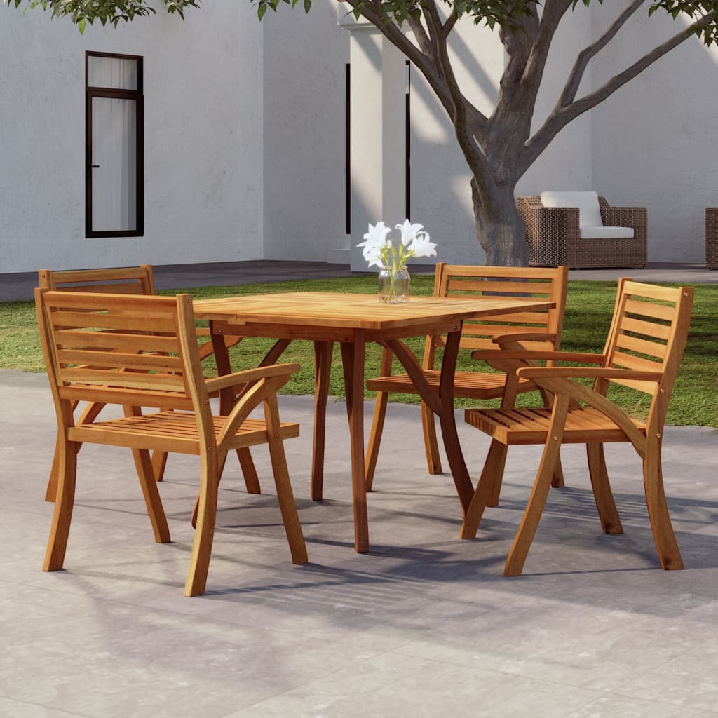 Garden Table Solid Wood Acacia