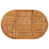 Garden Table 150x90x75 cm Solid Wood Acacia