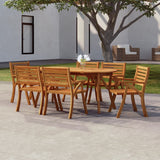Garden Table Solid Wood Acacia
