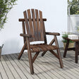Coffee 90X50X41 Cm Solid Wood Spruce