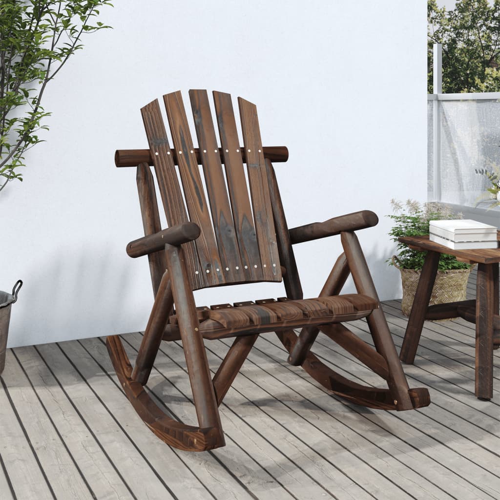 Coffee 90X50X41 Cm Solid Wood Spruce