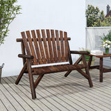 Coffee 90X50X41 Cm Solid Wood Spruce