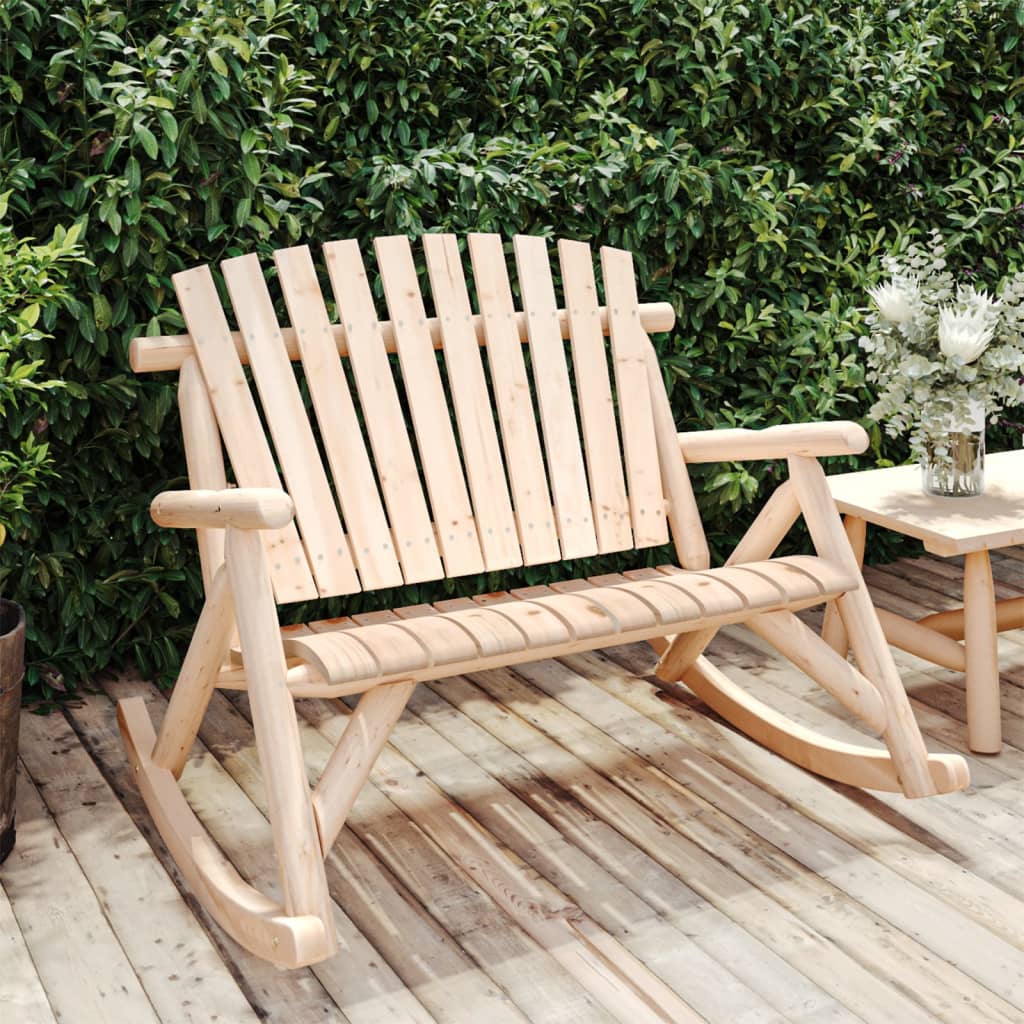 Coffee 90X50X41 Cm Solid Wood Spruce
