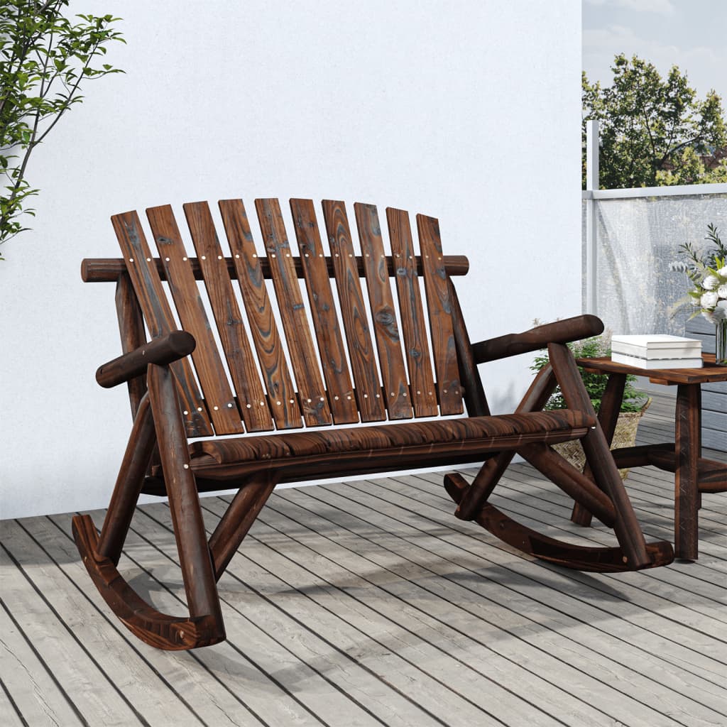 Coffee 90X50X41 Cm Solid Wood Spruce