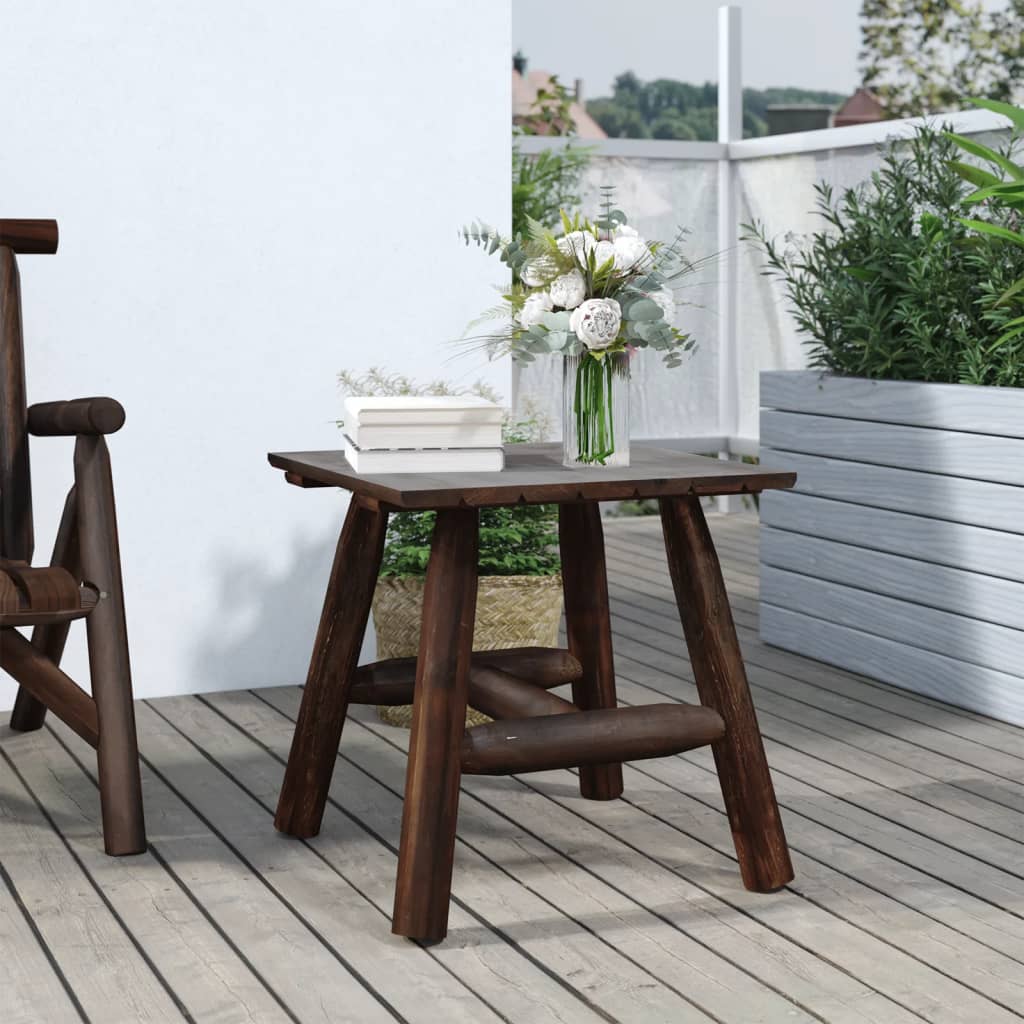 Coffee 90X50X41 Cm Solid Wood Spruce
