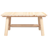Coffee 90X50X41 Cm Solid Wood Spruce