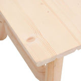 Coffee 90X50X41 Cm Solid Wood Spruce