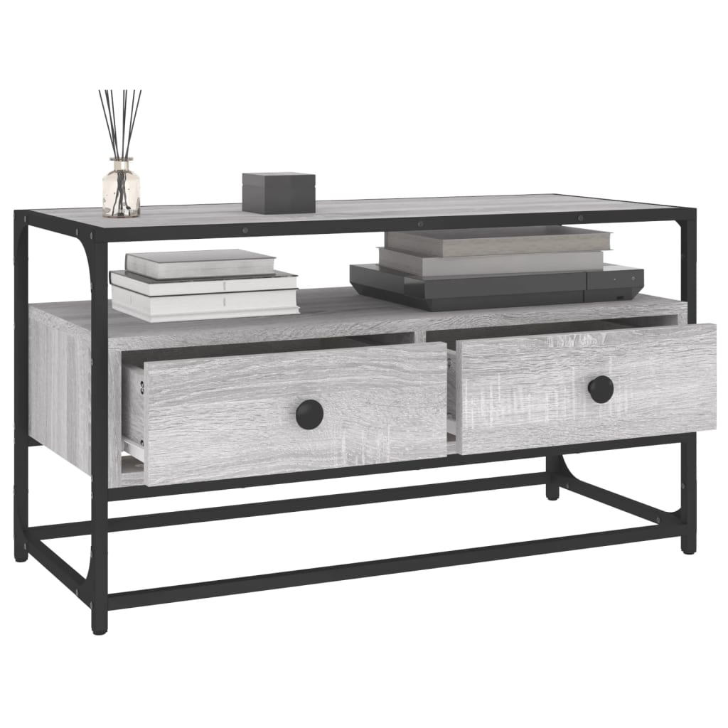 Tv Cabinet 80X35X45 Cm Engineered Wood