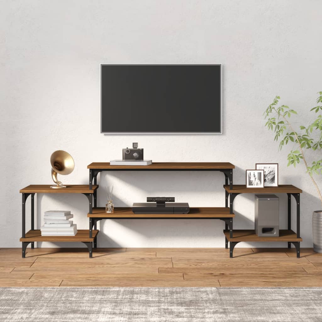 Tv Cabinet 157X35X52 Cm Engineered Wood