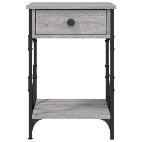 Bedside Cabinet 40X42X60 Cm Engineered Wood