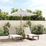 Garden Parasol With Wooden Pole 198X198X231 Cm