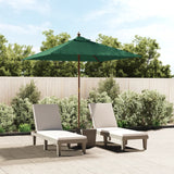 Garden Parasol With Wooden Pole 198X198X231 Cm