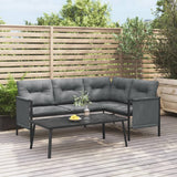 Garden Coffee Anthracite 110X55X35Cm Steel