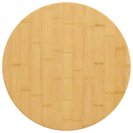 Table Top Ø50X4 Cm Bamboo