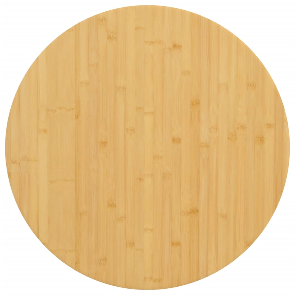 Table Top Ø50X4 Cm Bamboo