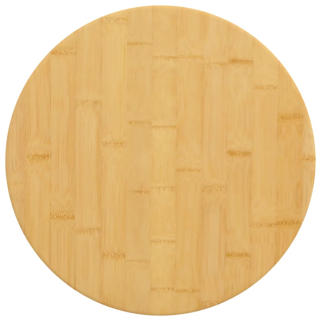 Table Top Ø50X4 Cm Bamboo