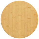Table Top Ø50X4 Cm Bamboo