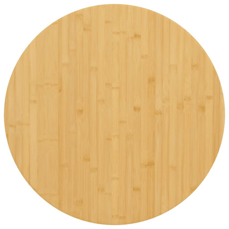 Table Top Ø50X4 Cm Bamboo