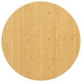 Table Top Ø50X4 Cm Bamboo