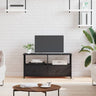 Tv Cabinet 90X33X45 Cm Engineered Wood&Iron