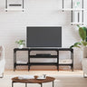 Tv Cabinet 161X35X45 Cm Engineered Wood&Iron