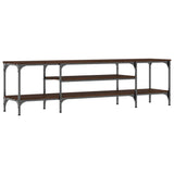 Tv Cabinet 161X35X45 Cm Engineered Wood&Iron
